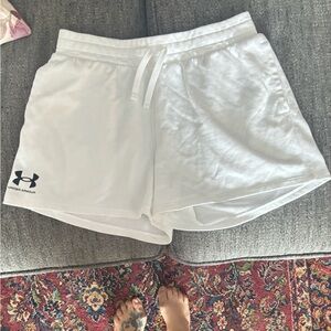 Under Armour Women's Athletic White Shorts